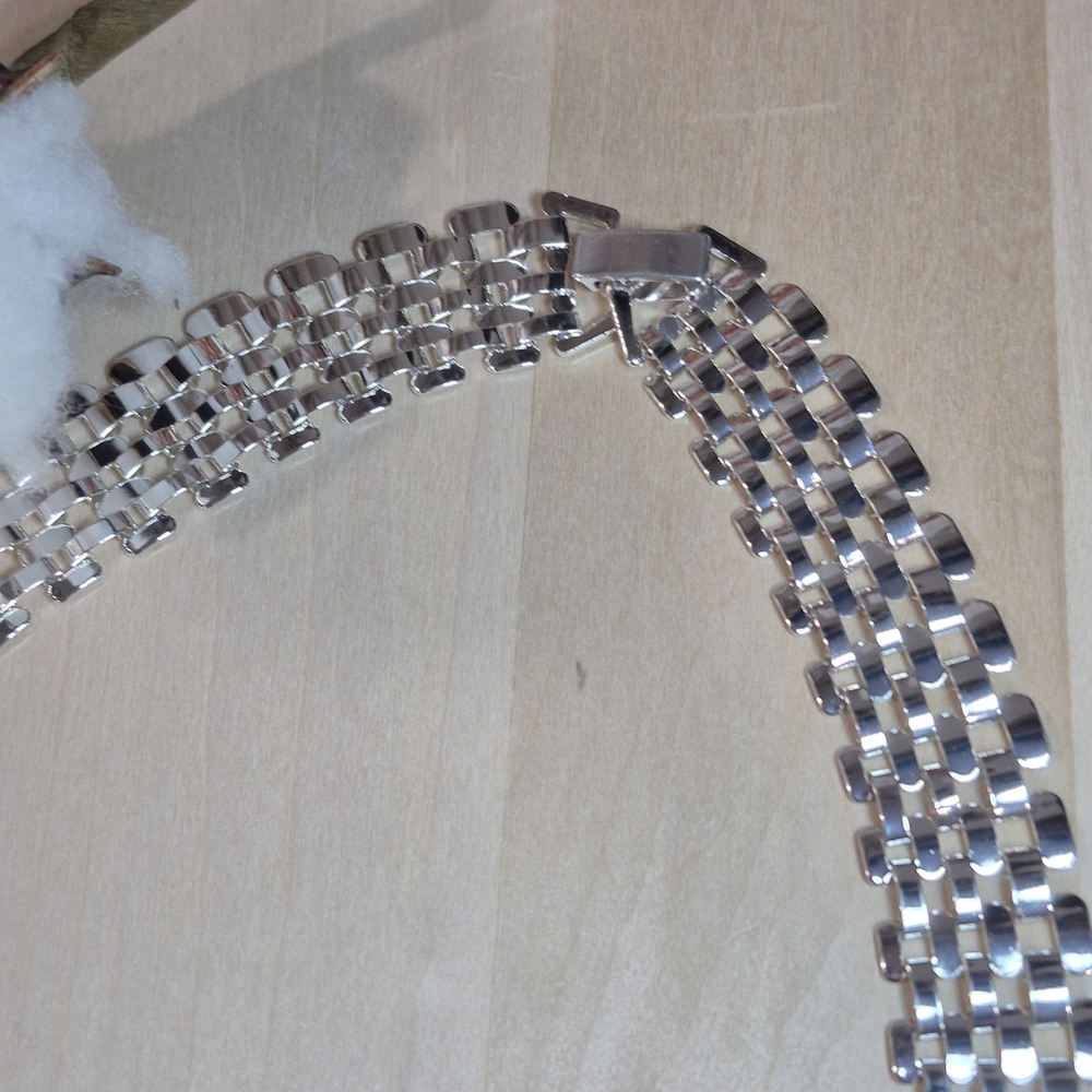 🩶🩶NEW🩶🩶 PRETTY!! Iron Cuban Chunky Thick Chain Necklace - Picture 9 of 14